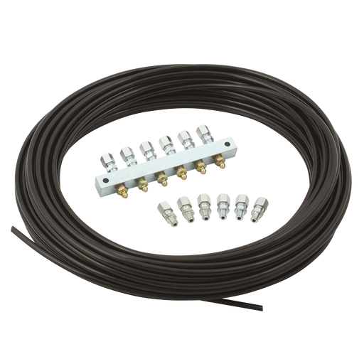6 Point Remote Grease System