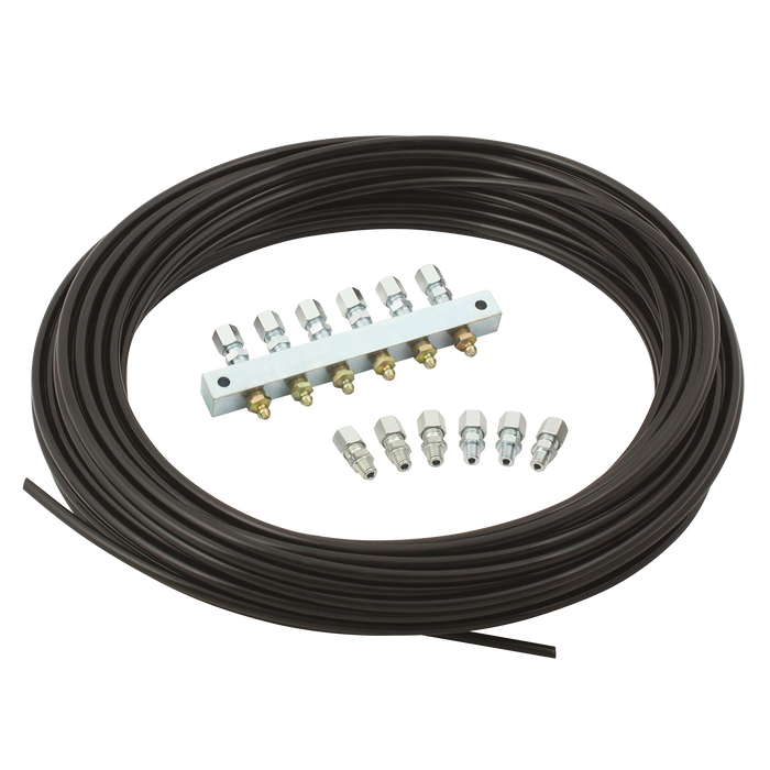 6 Point Remote Grease System