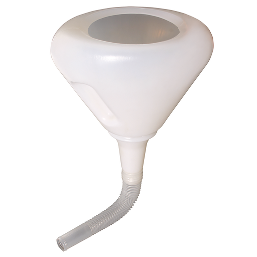 9" Anti-Spill Uk Type Funnel C/W Straightaine