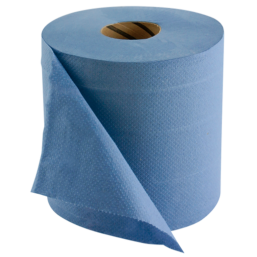 2Ply Blue Wiper Roll
