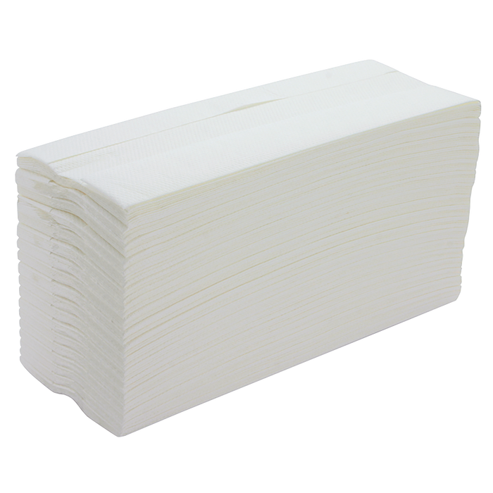 2400 2 Ply Whie C-Fold Hand Towels