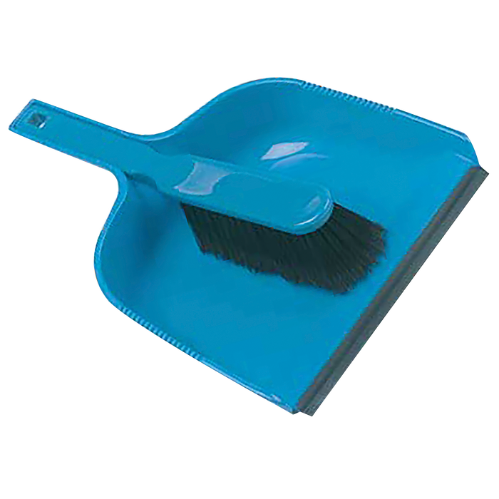 Dustpan And Soft Brush Set Blue
