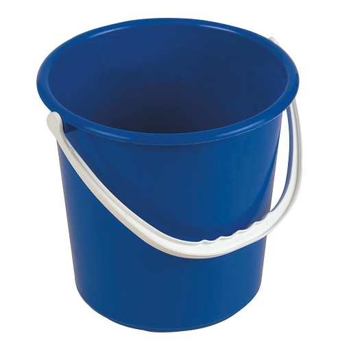 9Ltr Polypropylene Bucket Red