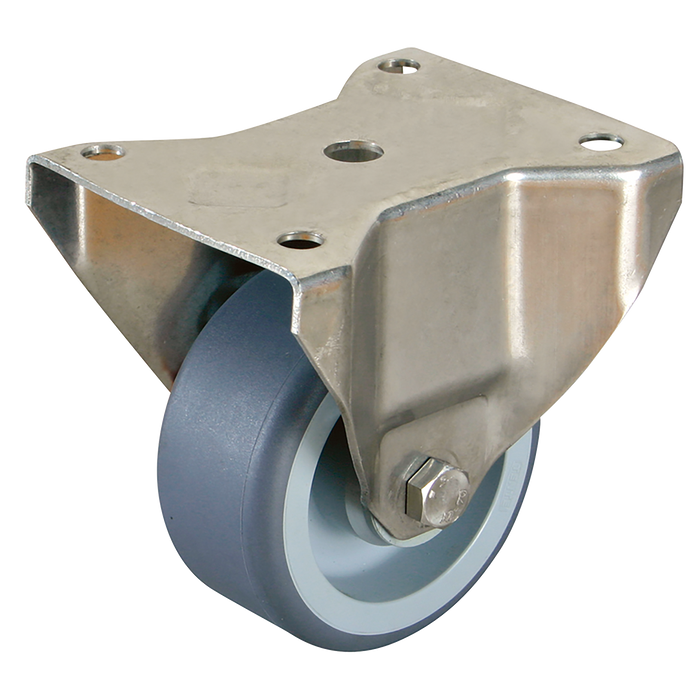 125Mm Fixed Castor Plate Ftg Nyl Poly