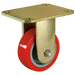 100Mm Fixed Castor Plate Ftg. Poly