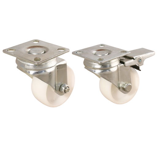 100Mm Swivel Brake Castor Plate Ftg