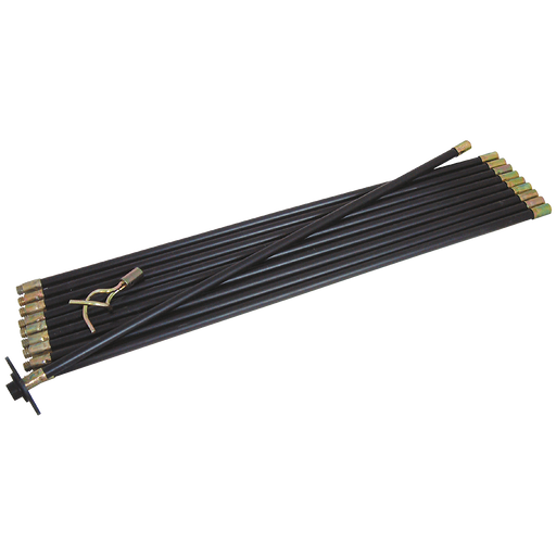12-Pc Drain Rod Set
