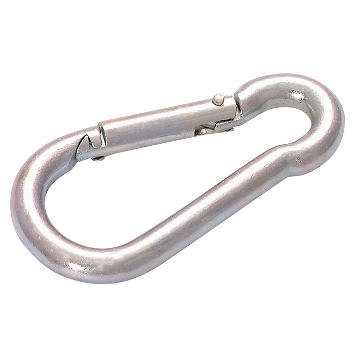 04X40Mm Carbine Hook Electro Galvanisedanised
