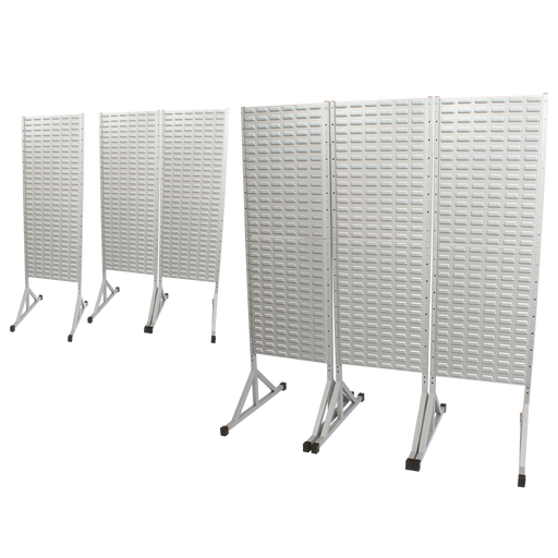 Stand Tripple Span 1 Sided Louvred Panel