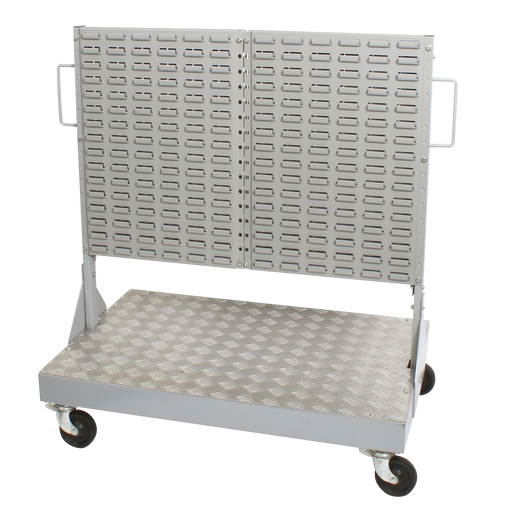 Mobile Stand Dble Sided Shop Floor Troll