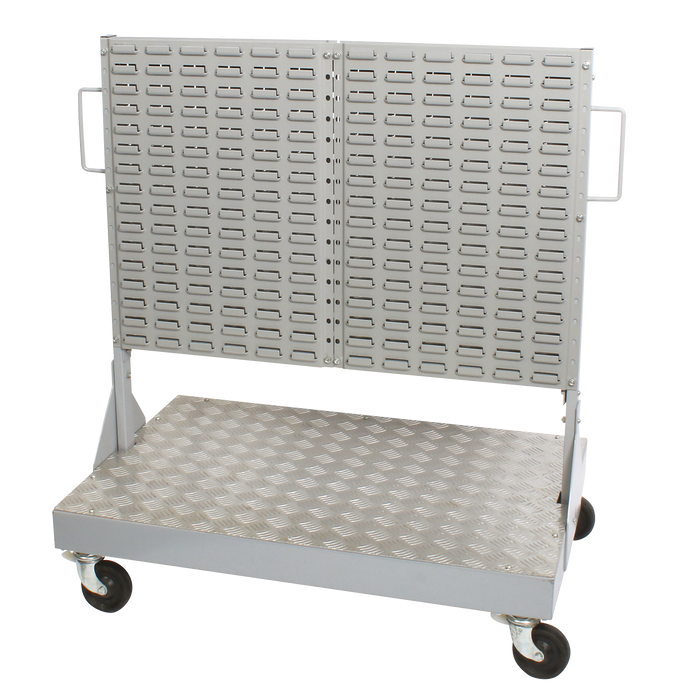 Mobile Stand Dble Sided Shop Floor Troll