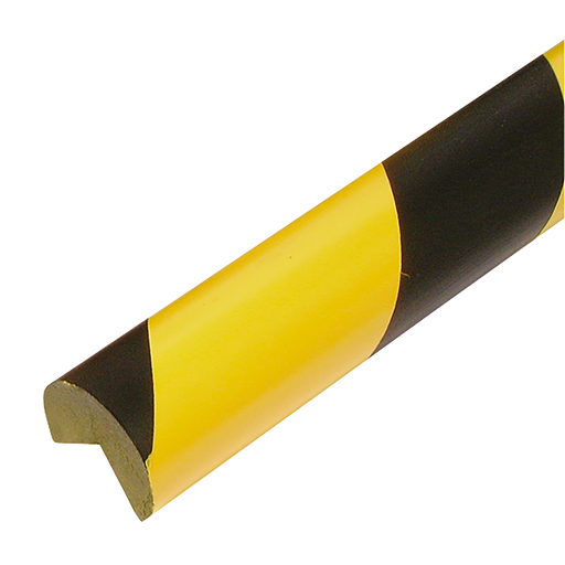 Semi Circ 40/40 Yellow/Blk S/Adh X 1Mtr