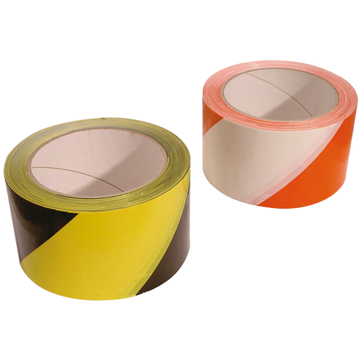 Hazard Warning Tape Blk/Yell 60Mm X 66M