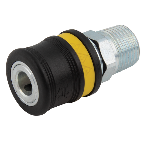 1/2" Bspt Male Safety Coupling