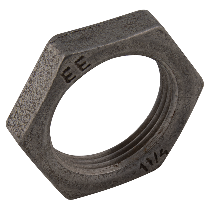 3/4" Bspp Backnut Black
