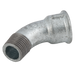 1.1/4" Bspt/P Male/Fem 45¬∞ Bend Galvanised