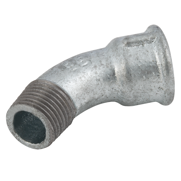 Ee-1.1/2" Mxf Bsptxbspp 45¬∞ Bend (Galvanised)