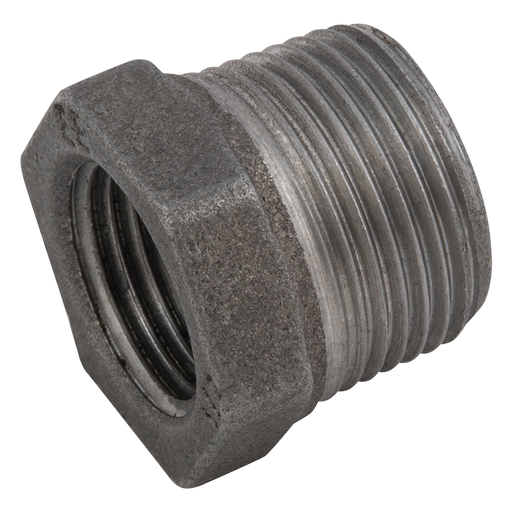 1/2"X3/8" Bspt/P Male/Rem Bush Black