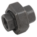 2" Bspp/Bspp Fem/Fem Equal Union Blk
