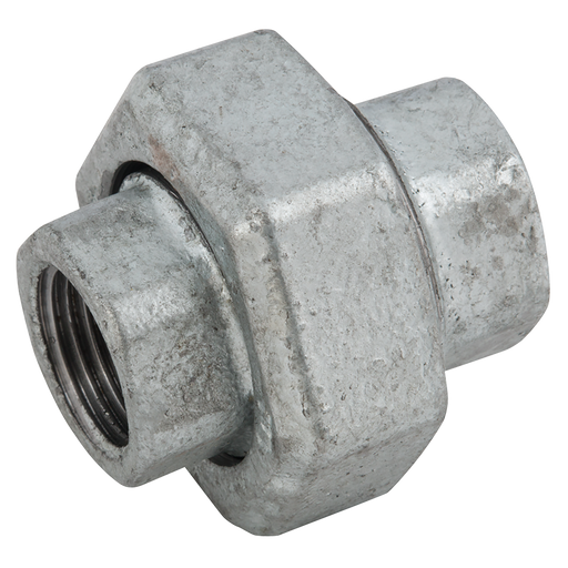 3/4" Bspp/Bspp Fem/Fem Equal Union Galvanised