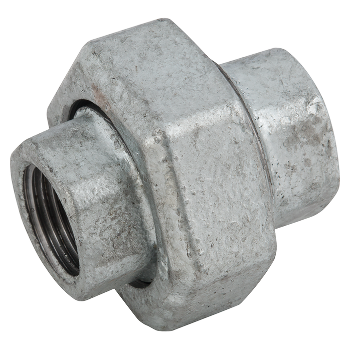 3/4" Bspp/Bspp Fem/Fem Equal Union Galvanised