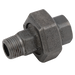 3/4" Bspt/Bsp Male/Fem Equal Union Blk