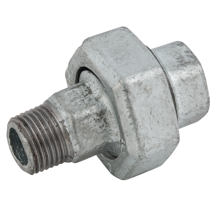 1.1/4"Bspt/Bsp Male/Fem Equal Union Galvanised