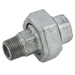 1" Bspt/Bsp Male/Fem Equal Union Galvanised