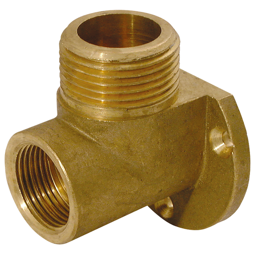 Girair Wall Plate Elbow M3/4"Xf1/2"