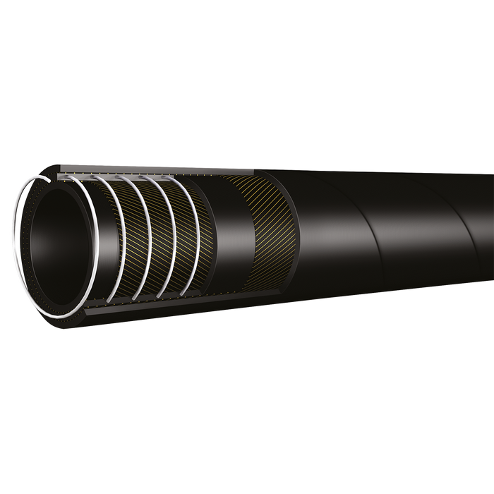 57.2Mm Od X 1.1/2" Id Hydraulic Hosehelical Wire