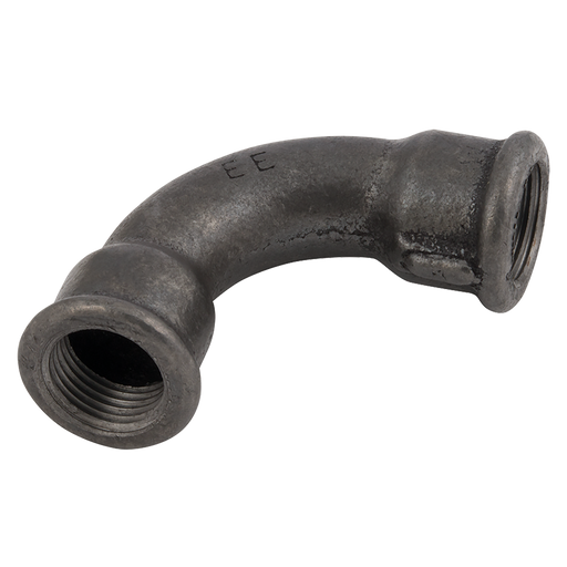 1/2" Bspp Fem Equal 90 Bend Black