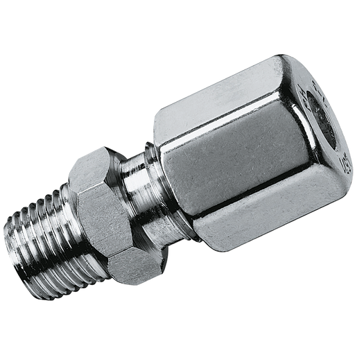 12Mm Od X 3/8" Bspp Male Stud St/St (S)