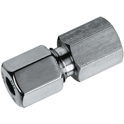 08Mm Od X 1/4" Bspp Fem Stud St/St (L)