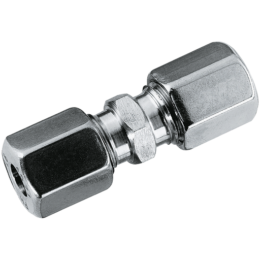 28Mm X 28Mm Od Equal Coupler St/St (L)