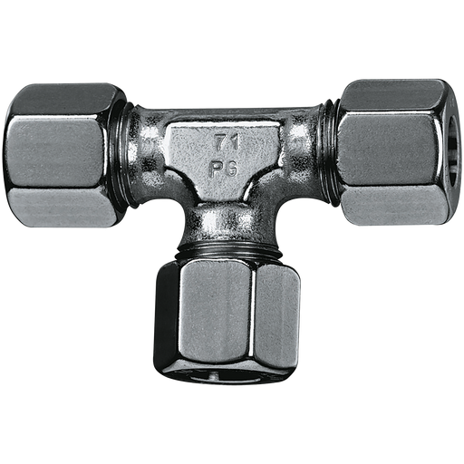 08Mm Od Equal Tee St/St (L)