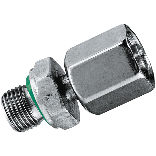 St. Stud S. Pipe Adp Bspp 12L X 3/8" Ss