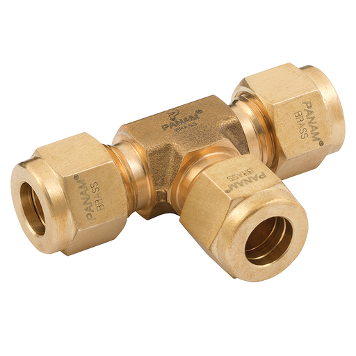 Union Tee 22 Od Brass