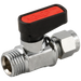 1/4" Bspp Brass Ball Valve Male Gas Mini
