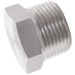 1/2 Npt M Hex Plug 6K 316/L