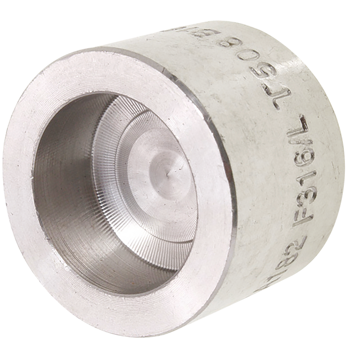 1/2 S/W Round Cap 3K 316/L