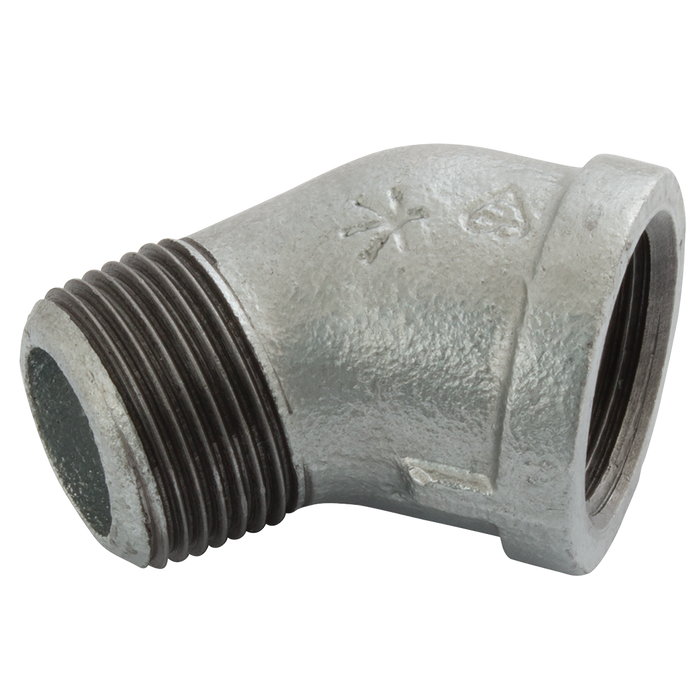 (Bs Fig156) Mxf Bspt 45¬∞ Elbow 1/2 Glv
