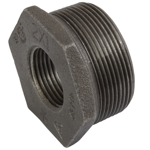 (Bs Fig241) Red Bush 1.1/2 X 1/2 Blk