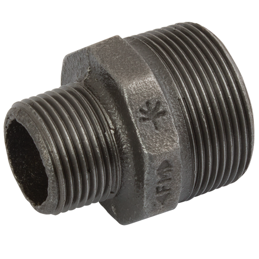 (Bs Fig145)Red Hex Nip 3/8 X 1/4 Blk