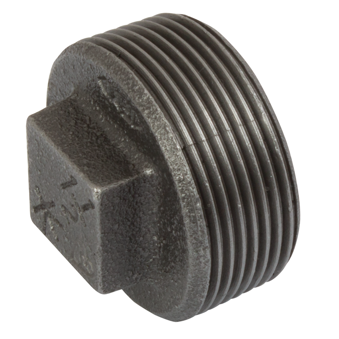 (Bs Fig147) Bspt Hollow Plug 1.1/4 Blk