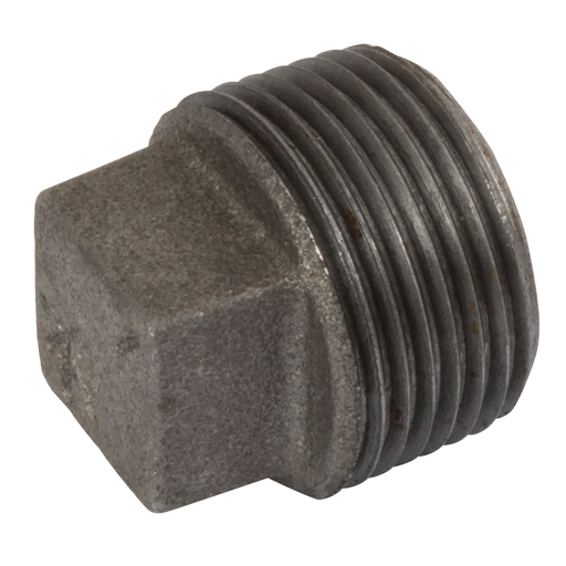 (Bs Fig148) Bspt Solid Plug 3/8 Blk