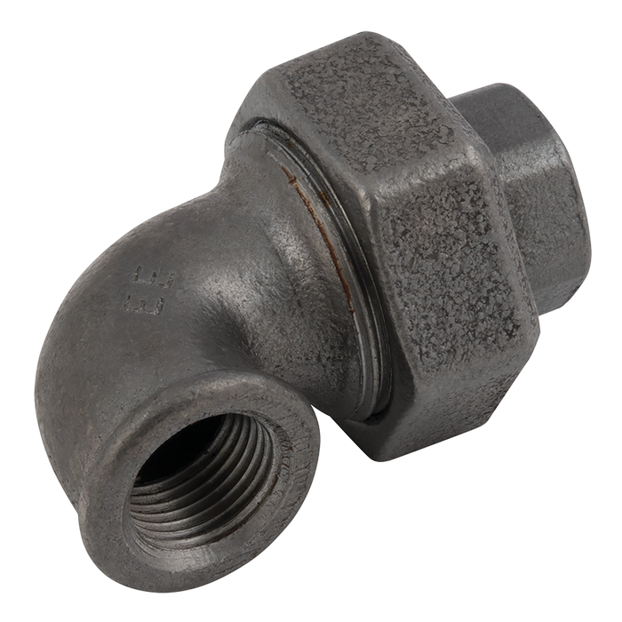 3/4Bsp Equ.Uni.90Taper Elb.Blk