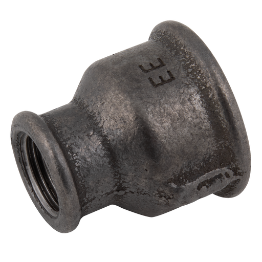 2"X1/2" Bsp Reducing Socket Black