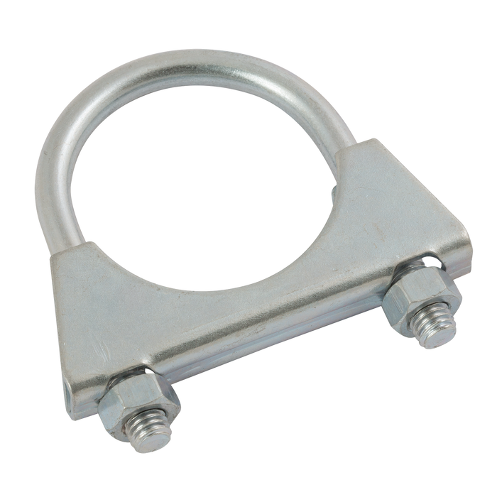 95Mm 'U' Bolt Clamp C/W Saddle Ms