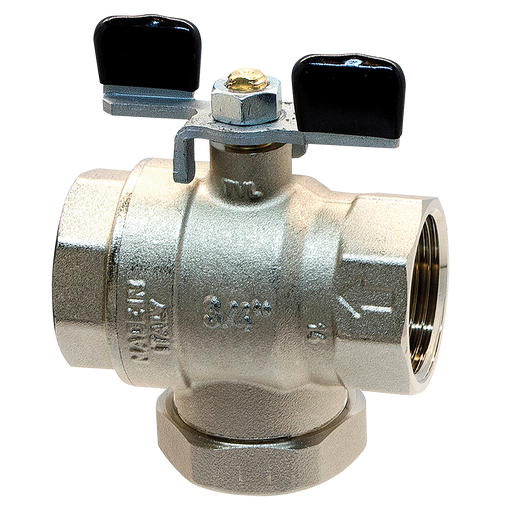 1"Bspf Brass Ball Valve T Handle Super Filter