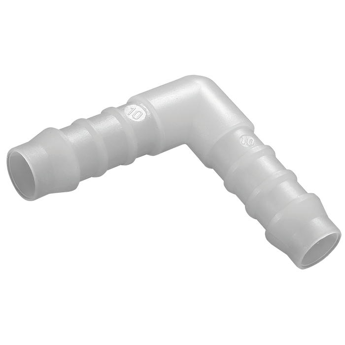 3/8" Id Equal Hose Elbow Pvdf
